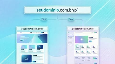 Páginas diferentes, mesma URL